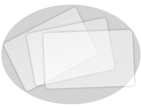 Frosted Plastic Card Stock