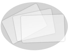 Frosted Plastic Card Stock