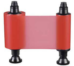 Pebble/Dualys/Quantum R2013 Red Monochrome Ribbon (1000 Cards/Roll)