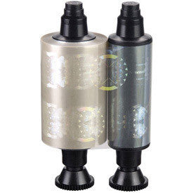 Pebble/Dualys/Quantum R4001 Optoseal Hologram Ribbon (300 Cards/Roll)