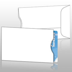 Blank Gift Card Sleeves