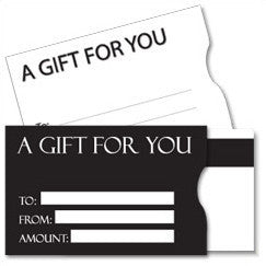 Plastic Gift Card Sleeves